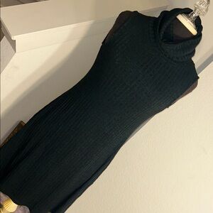 Apt. 9 Dark Teal Knit Turtleneck